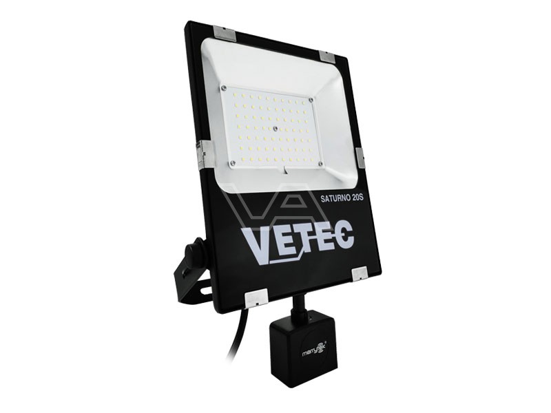 Kunstmatig Tegenover bemanning LED-bouwlamp Vetec 20 W Saturno met sensor kopen | Visser Assen