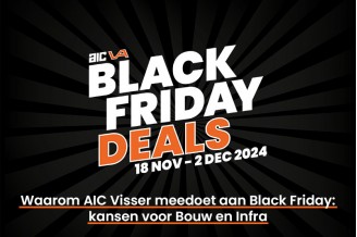 AIC Visser doet mee aan Black Friday!