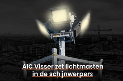 AIC Visser brengt verlichting tijdens de donkere dagen