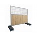 Combiwood bouwhek Circulair 2.16 x 2.00m | Naverzinkt