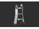 Vouwladder Altrex Varitrex TelePRO+ 4x5 sporten