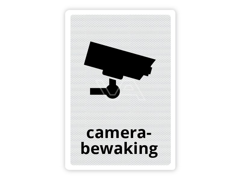 Is bord verplicht bij camerabewaking?