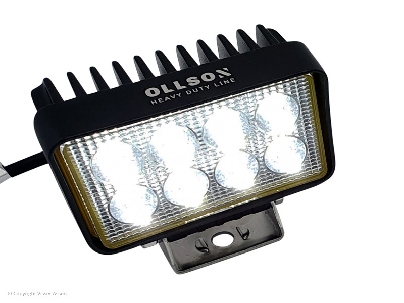 Eerlijkheid Oxide Laatste LED-werklamp Ollson rechthoek 24W online kopen | Visser Assen